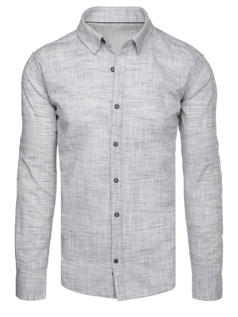 Koszula męska casualowa szara Dstreet DX2653