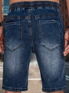 Spodenki męskie denim look niebieskie Dstreet SX2355