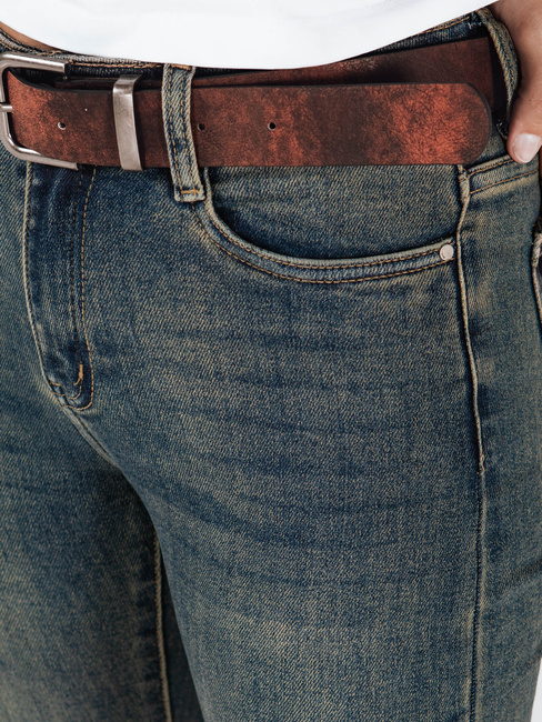 Jeansy damskie skinny niebieskie Dstreet UY2809