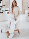 Damski sweter BRAVINA ecru Dstreet MY2527