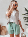 Spodenki damskie RELAX TIME zielone Dstreet SY0461