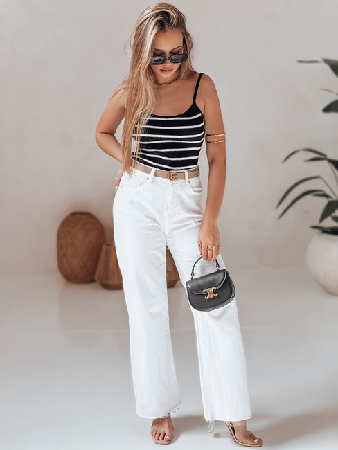 Body one size w paski STRIP BACK czarne Dstreet RY2900