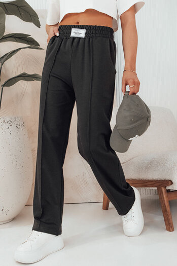 Spodnie damskie GLAPPO czarne Dstreet UY2093