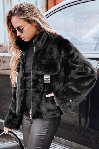 Futerko damskie krótkie czarne Dstreet TY5249