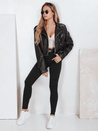 Jeansy damskie skinny czarne Dstreet UY2759