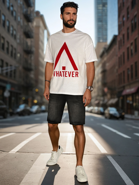 Spodenki męskie jeansowe czarne Dstreet SX2500