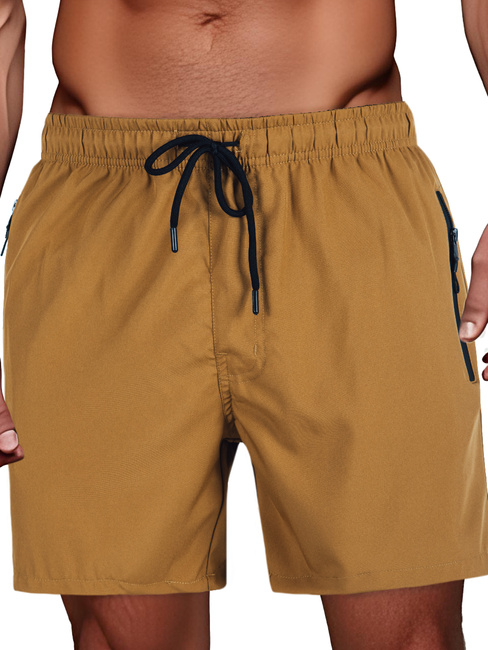 Spodenki męskie kamelowe Dstreet SX2534