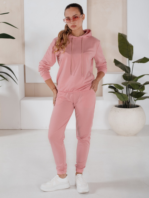 Komplet damski dresowy MIGEL różowy Dstreet AY0808