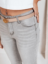 Jeansy damskie push up szare Dstreet UY2804
