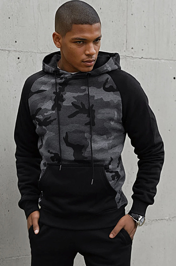 Bluza męska ciemnoszara Dstreet BX5486