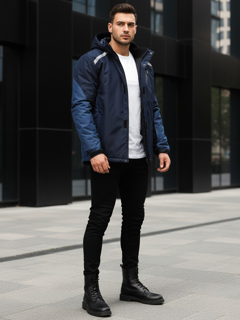 Kurtka męska narciarska granatowa Dstreet TX5129