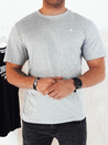 Koszulka męska z nadrukiem szara Dstreet RX5468