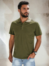 Koszulka polo męska zielona Dstreet PX0511