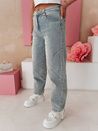 Spodnie damskie wide leg jeansowe WIDENO niebieskie Dstreet UY2492_3