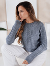 Damski sweter BRAVINAi niebieski Dstreet MY2530
