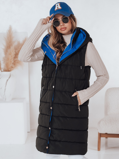 Kamizelka damska CHESTER czarna Dstreet TY2305