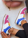 Sneakersy damskie COLORFULL fuksja Dstreet ZY0329