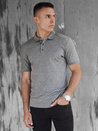 Koszulka męska polo ciemnoszara Dstreet PX0602