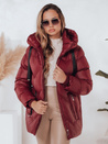 Kurtka zimowa damska SALVONA czerwona pikowana Dstreet TY5005
