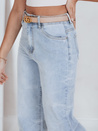 Jeansy damskie szerokie niebieskie Dstreet UY2820