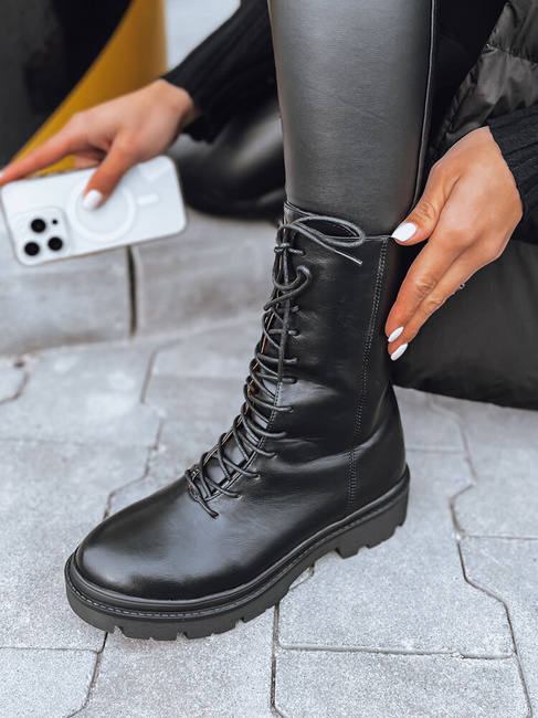 Botki damskie REDBIS czarne Dstreet ZY0429