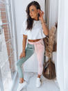 Spodnie damskie dresowe PASTELS różowe Dstreet UY1483
