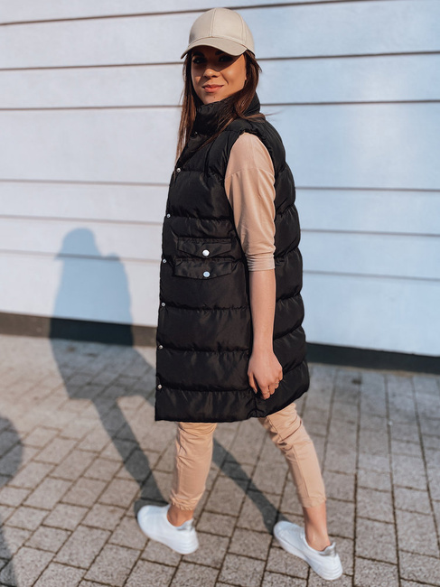 Kamizelka damska WILLY czarna Dstreet TY2391z