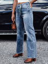 Spodnie jeansowe damskie szerokie CITYBLUES niebieskie Dstreet UY2234