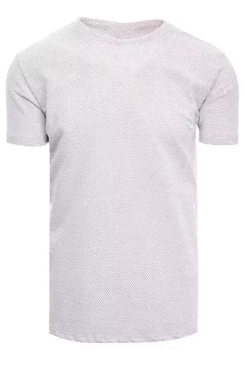 T-shirt męski we wzory cappuccino Dstreet RX4925