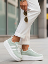 Sneakersy damskie miętowe Dstreet ZY1375