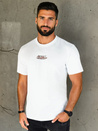 Koszulka męska z nadrukiem biała Dstreet RX5421