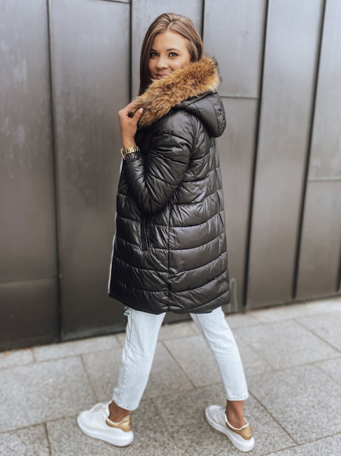 Kurtka zimowa damska parka SANAH granatowa Dstreet TY2888