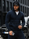 Bluza męska rozpinana granatowa BX2195