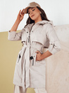 Kurtka przejściowa damska parka NOLES szara Dstreet TY4279