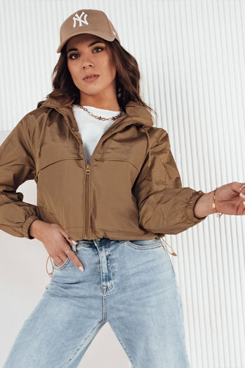 Kurtka przejściowa damska GRAUS brązowe Dstreet TY4235
