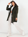 Kurtka przejściowa damska parka VERCHA zielona Dstreet TY4260