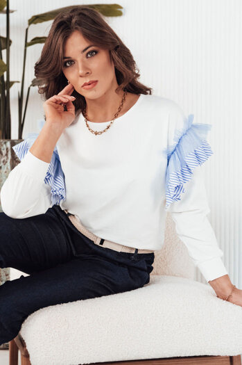 Bluza damska FALGIT ecru Dstreet BY1264