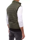Kamizelka męska pikowana zielona Dstreet TX4019
