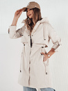 Kurtka przejściowa damska parka beżowa NOCITO Dstreet TY4200