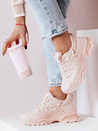 Sneakersy damskie na grubszej podeszwie SOFTLACE różowe Dstreet ZY0656