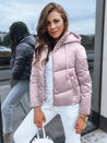 Kurtka przejściowa damska pikowana LOLAROSE różowa Dstreet TY3683