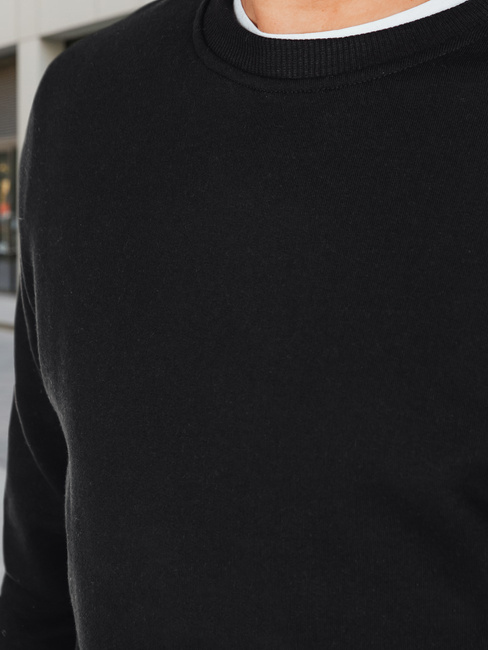 Bluza męska basic czarna Dstreet BX5882