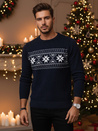Sweter męski granatowy Dstreet WX2277z