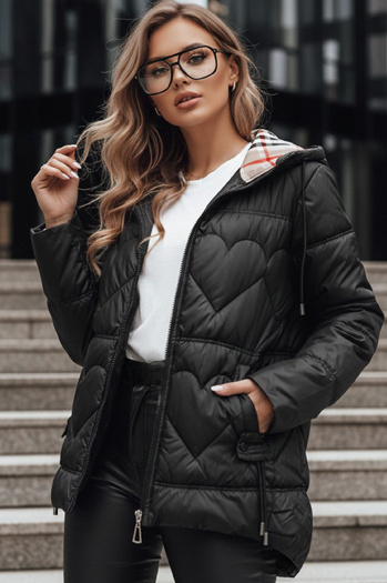 Kurtka pikowana damska OLMO czarna Dstreet TY4242