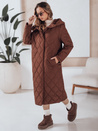 Kurtka zimowa damska LIKEMIRA pikowana brązowa Dstreet TY4927