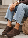 Sneakersy damskie brązowe Dstreet ZY1372
