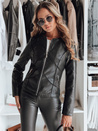 Kurtka skórzana damska CHICLEATHER czarna Dstreet TY4969