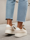 Sneakersy damskie beżowe Dstreet ZY1414