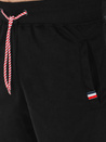 Spodenki męskie dresowe czarne Dstreet SX2512