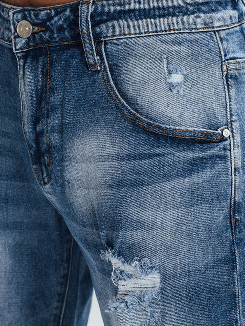 Spodenki męskie jeansowe niebieskie Dstreet SX2562